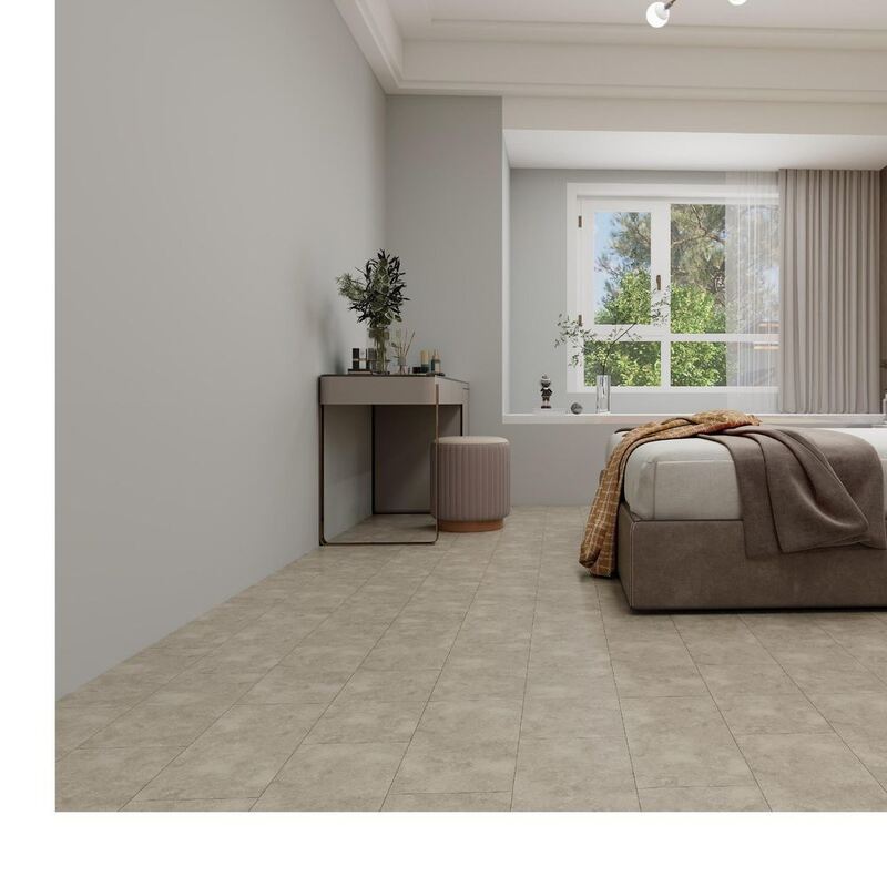 4mm 5mm 6mm 8mm SPC Flooring Stone Pattern Waterproof Click Lock Plank Flooring