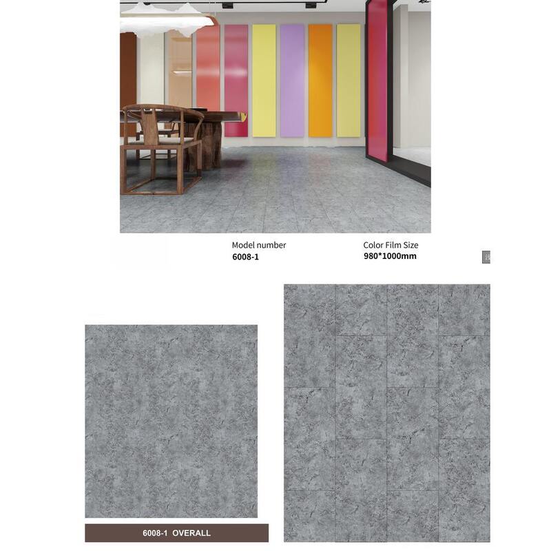 4mm 5mm 6mm 8mm SPC Flooring Stone Pattern Waterproof Click Lock Plank Flooring