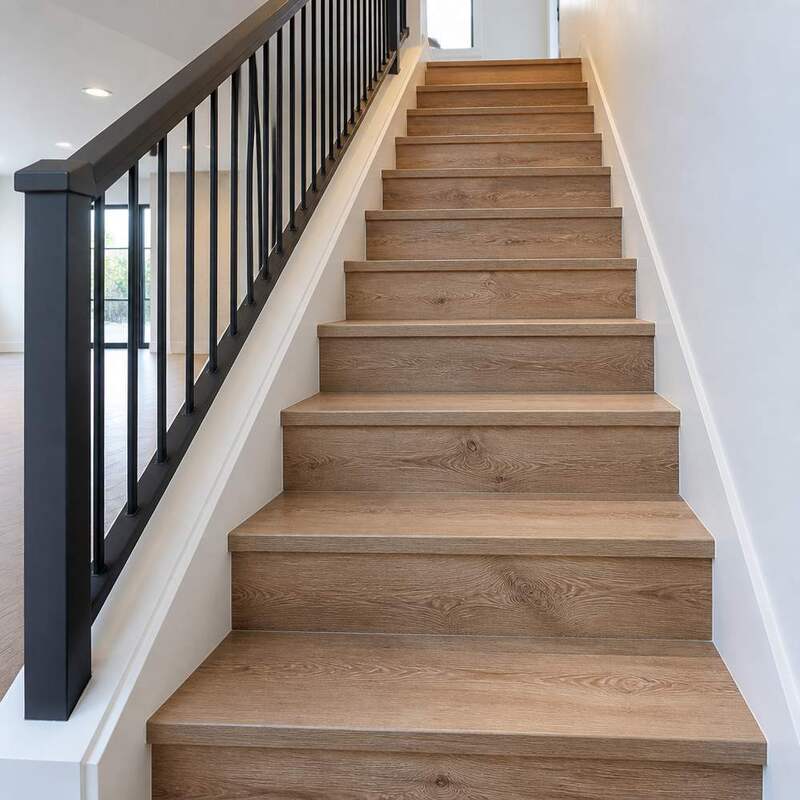 SPC Flooring Trims & Accessories Complete System Waterproof Edge Trim Skirting Stair Nosing