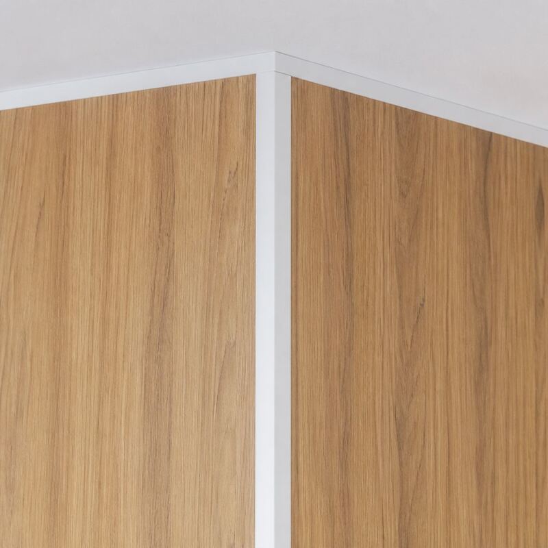 PVC Wall Panel Trims & Accessories Decorative Lines Corner Trim Skirting Board
