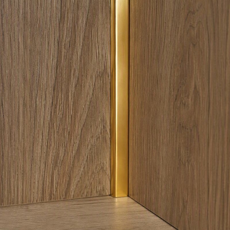 CE RoHS Aluminum Metal Wall Panel Trim ST Series H Profile Corner Edge Trim 11 Colors