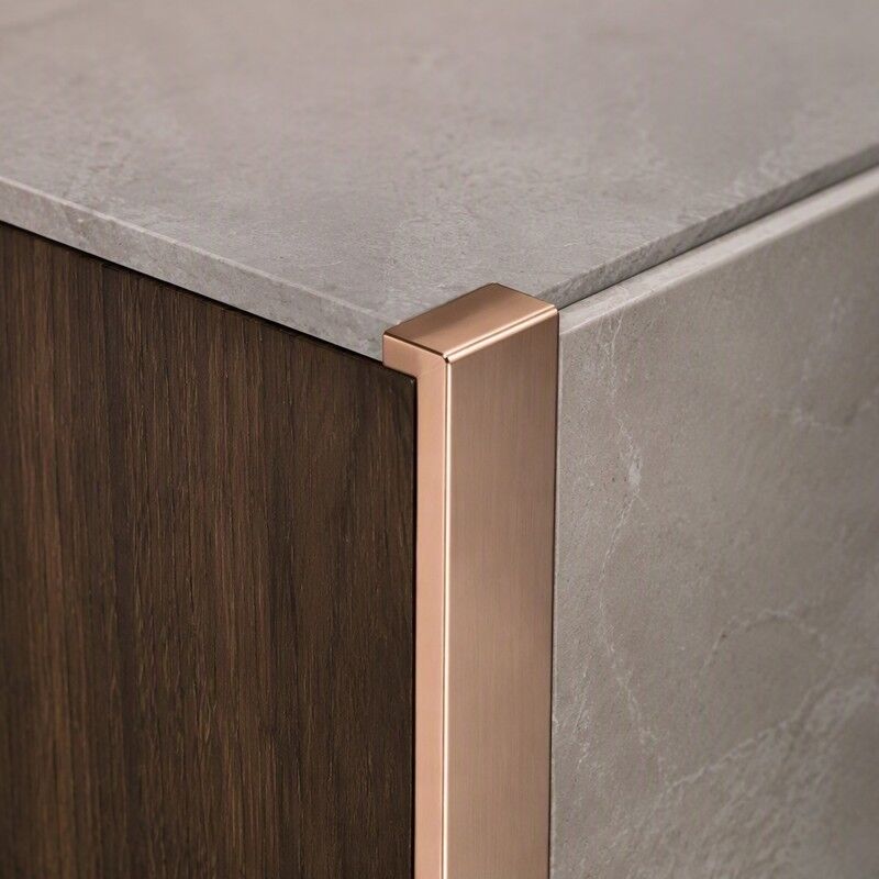 CE RoHS Aluminum Metal Wall Panel Trim ST Series H Profile Corner Edge Trim 11 Colors