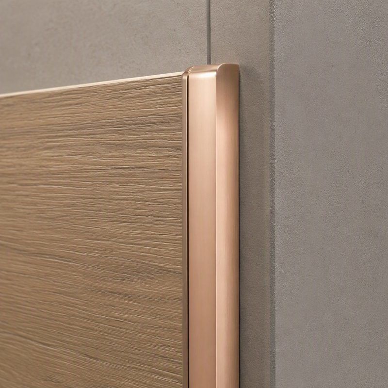 CE RoHS Aluminum Metal Wall Panel Trim ST Series H Profile Corner Edge Trim 11 Colors