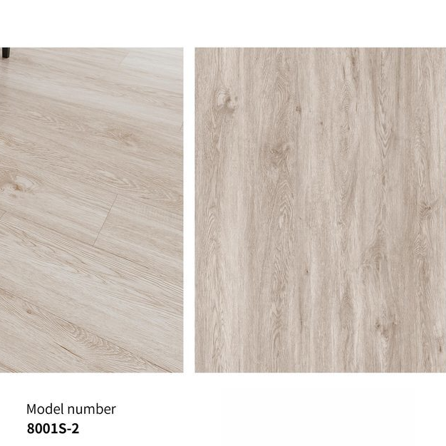 Home Beige SPC Flooring, Rigid Core Waterproof Stone Composite Flooring