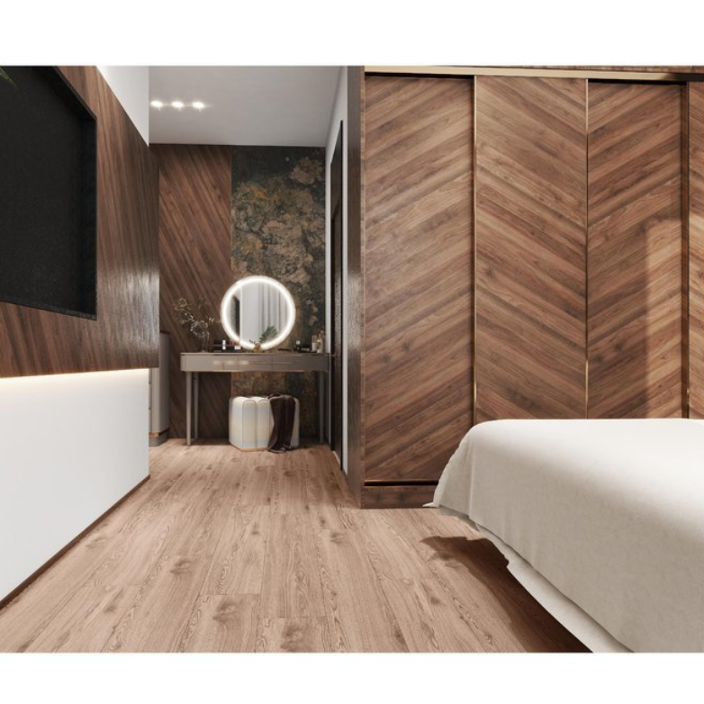 Wood Grain SPC Flooring Multiple Colors SPC Rigid Core Waterproof Flooring