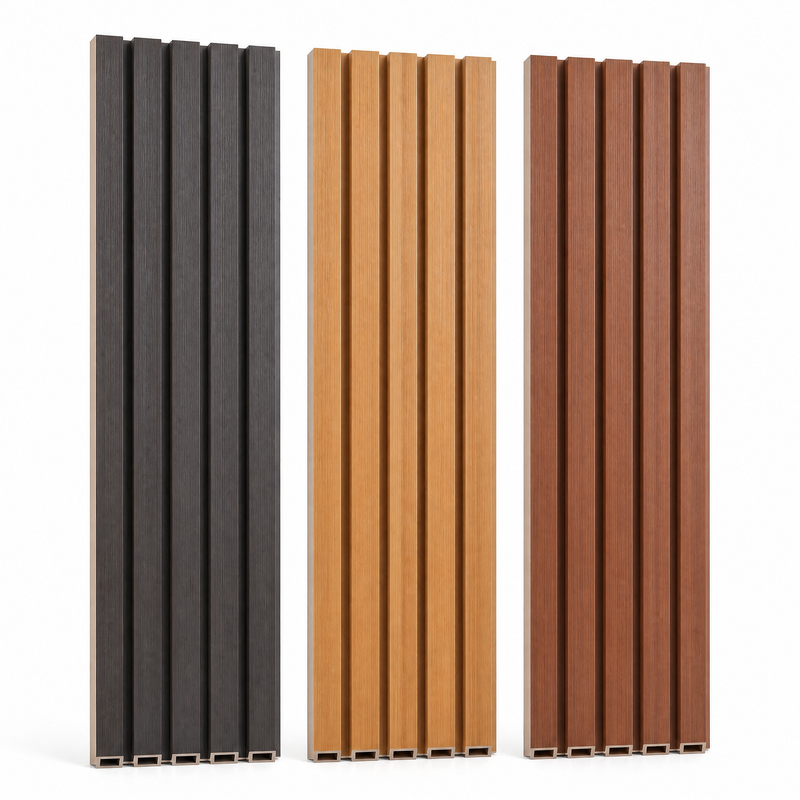 Waterproof Anti Termite WPC Wall Panels and Exterior Cladding 180x24mm for Privacy Screens