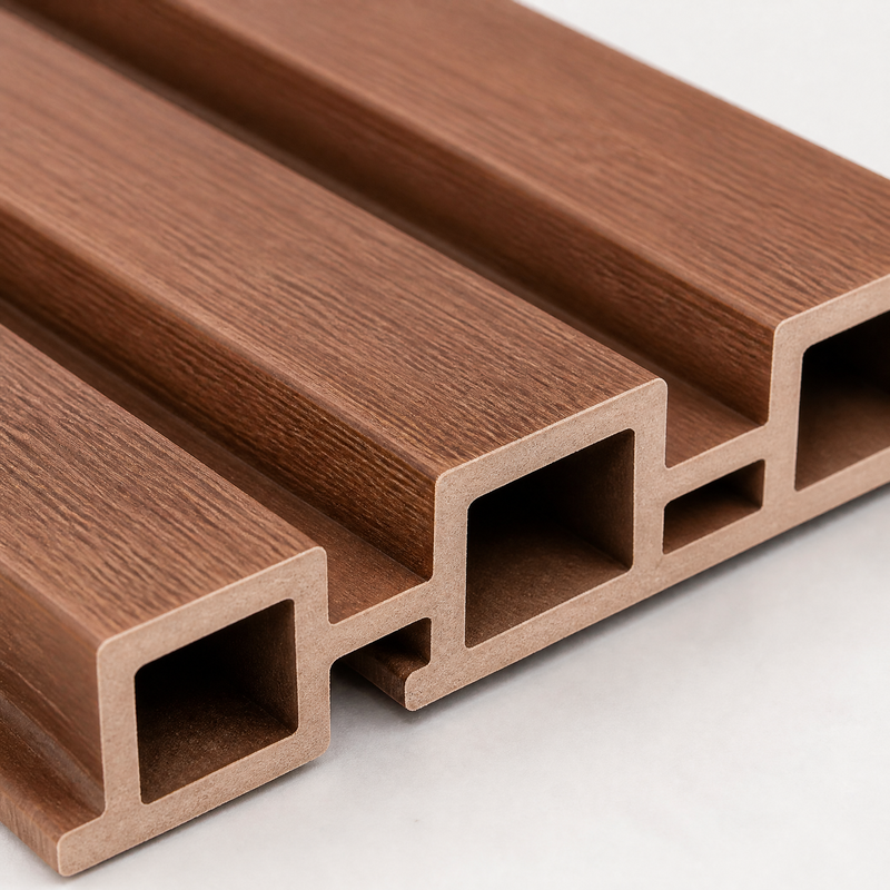 WPC Exterior Wall Siding Panels Decorative Facade Cladding for Outdoor Residential Projects Houses