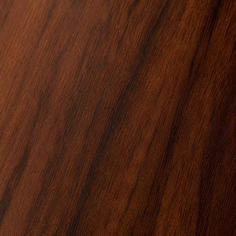400mm 8mm V-Groove PVC Wall Panel Oval Core Wood Grain
