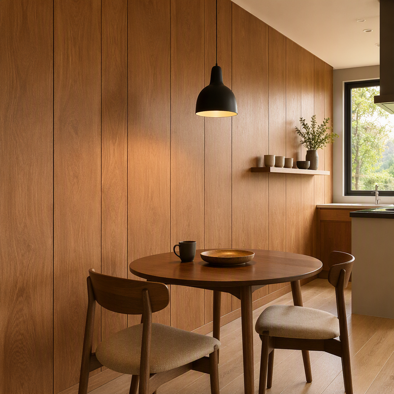 400mm V-Groove PVC Wall Panel for Kitchen Honeycomb Core Wall Panel
