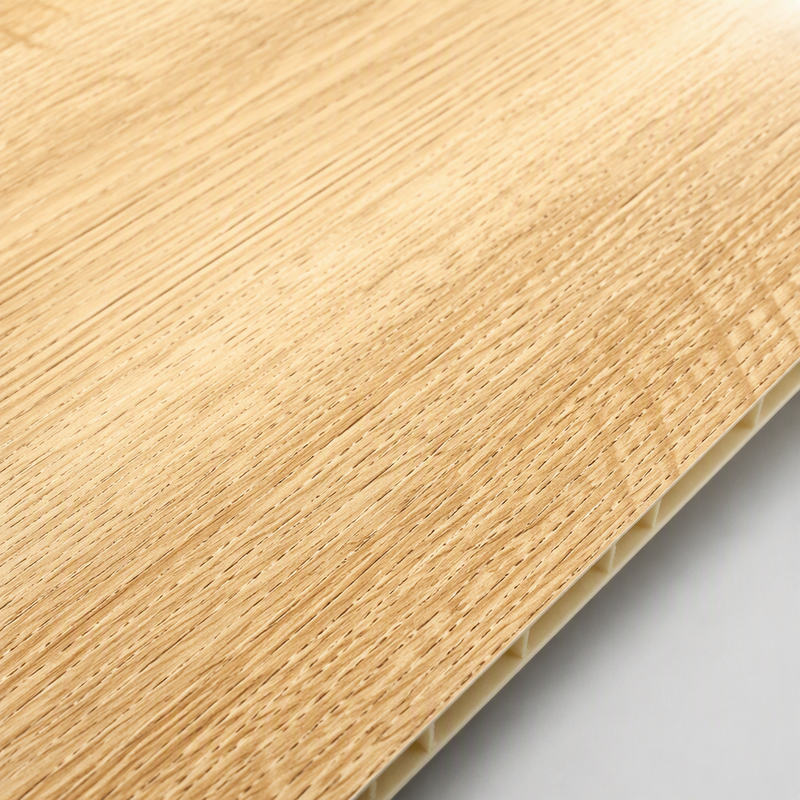 500mm V-Groove PVC Wall Panel for Office HD Film Waterproof Wall Panel