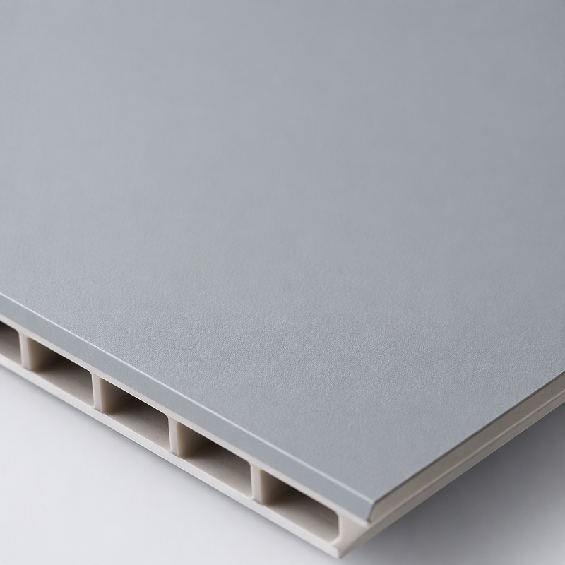 600mm V-Groove PVC Wall Panel for Shop Co-extrusion 9mm Wall Panel