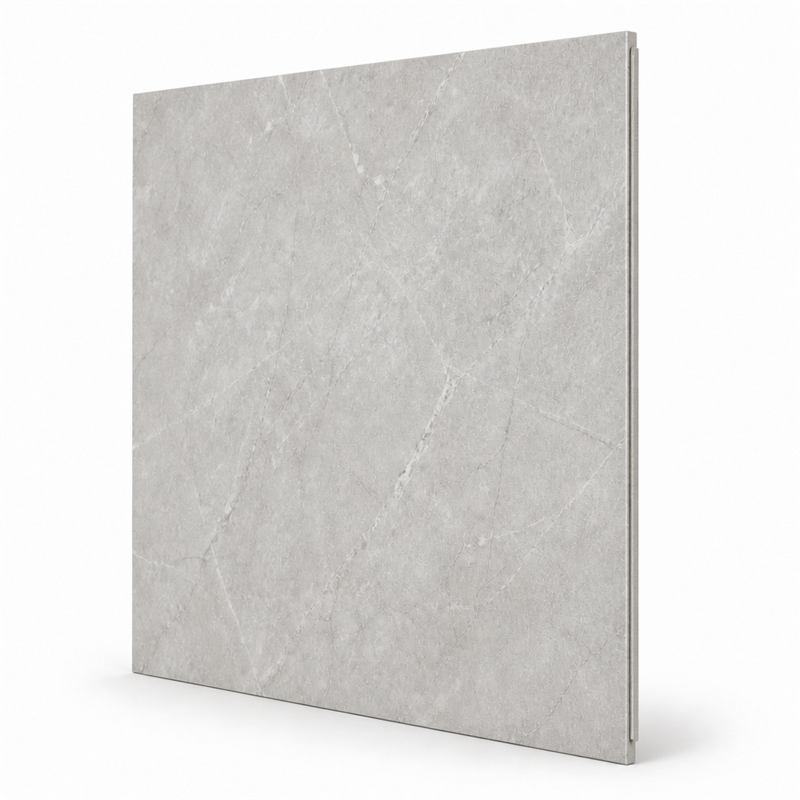 Light Grey Stone SPC Wall Panels 4mm Waterproof Feature Wall Cladding Interior Board