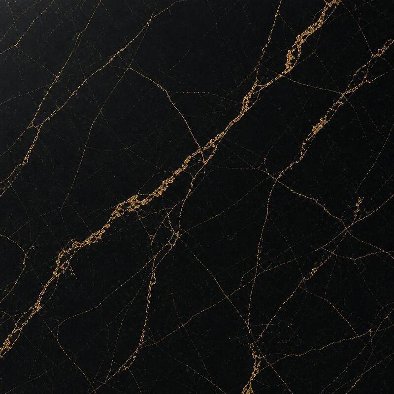 Black Portoro Gold Vein Marble SPC Wall Panels Waterproof Interior Wall Cladding