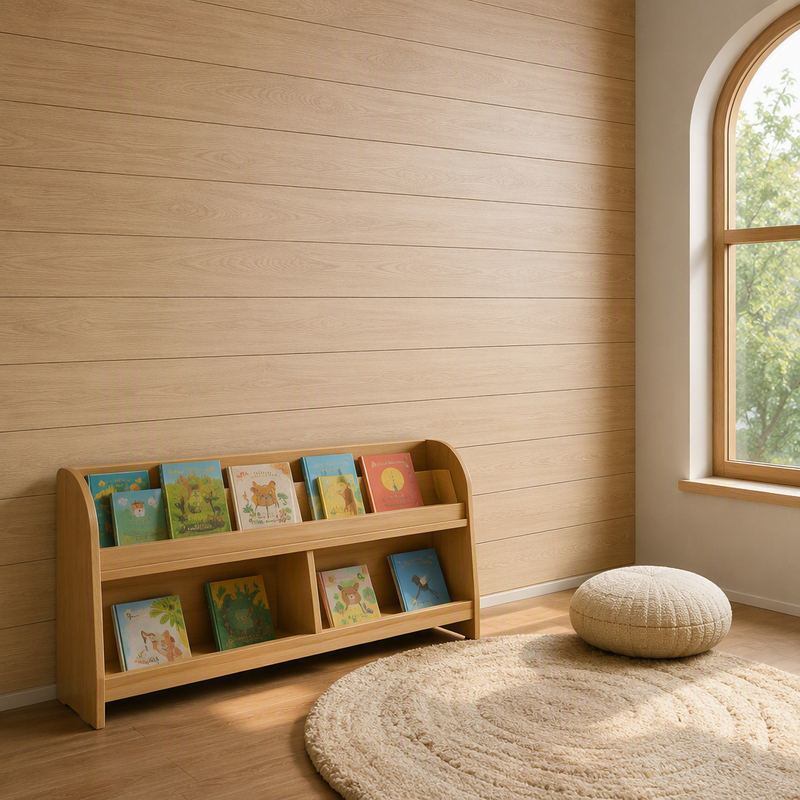 WPC Interior Wall Panel for Kindergarten and Play School Protective Wall Cladding