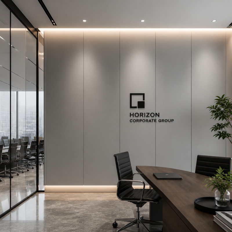 SPC Wall Panel Matte Plain Accent Wall Plank Easy Install for Office Interiors