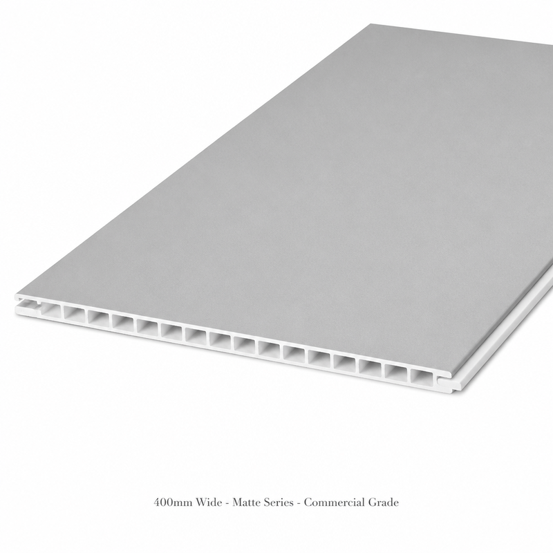 SPC Wall Panel Matte Plain Accent Wall Plank Easy Install for Office Interiors