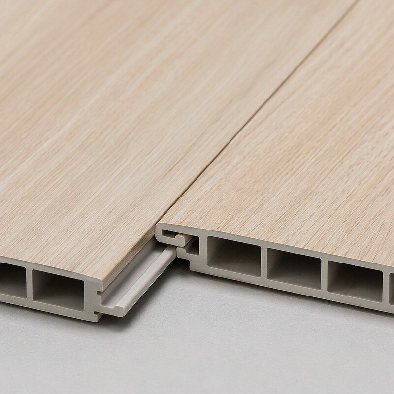 600mm Wide Pale Birch Wood Grain PVC Wall Panel for School Classroom and Corridor Cladding