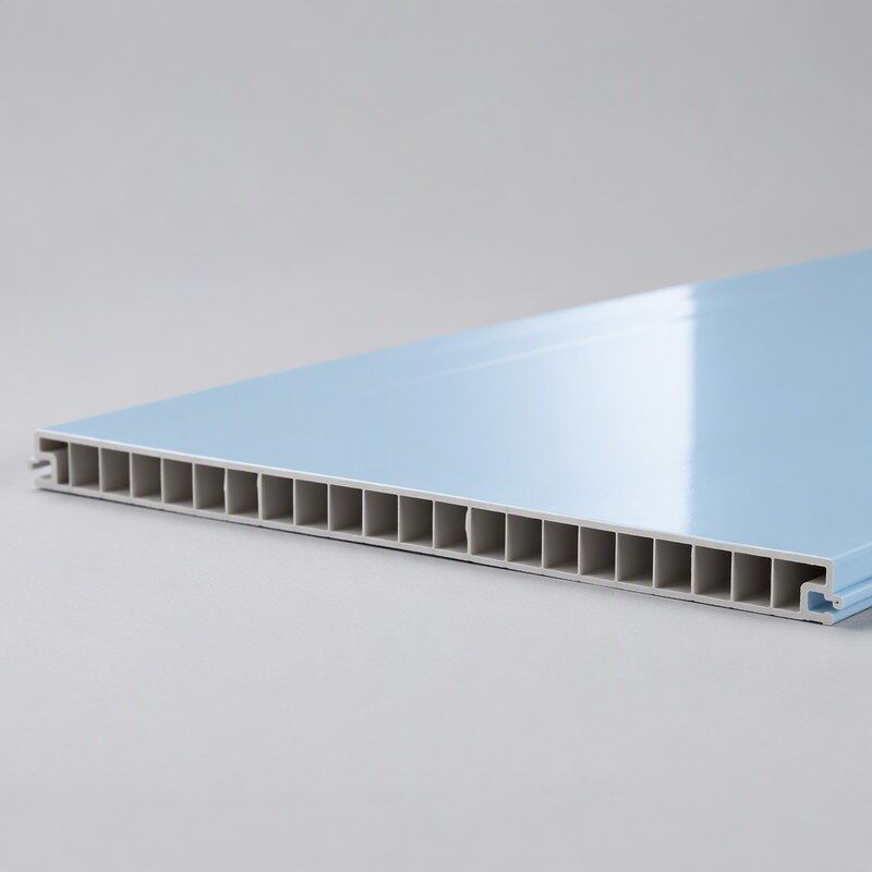 600mm Wide High Gloss Ice Blue PVC Wall Panel for Indoor Pool and Spa Hydrotherapy Hall