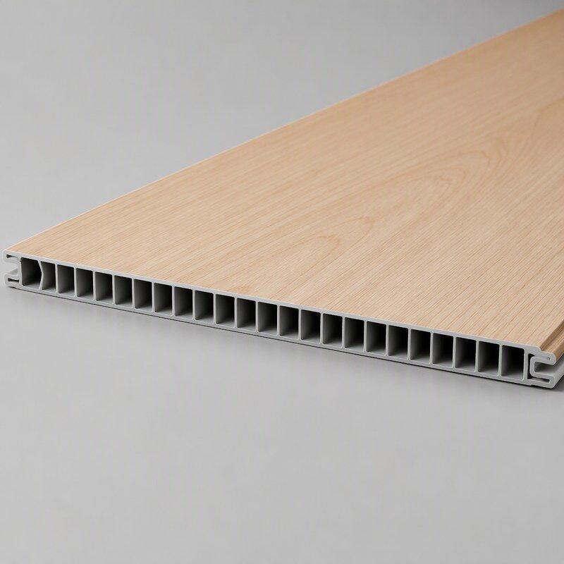 600mm Wide Light Maple Wood Grain PVC Wall Panel for Caravan and Boat Interior Wall Cladding