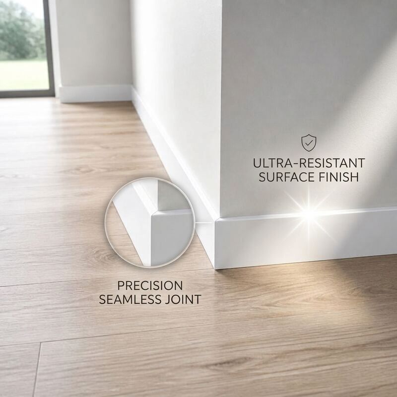 400mm High Gloss UV Coated PVC Wall Panel Waterproof Interior Multiple Surface Finishes Available