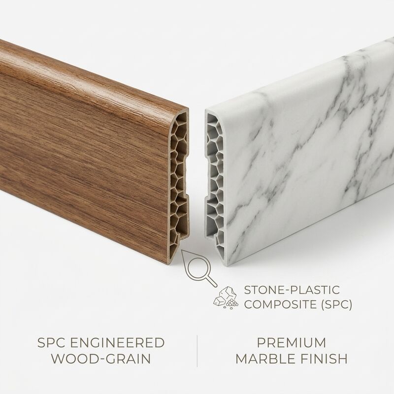 600mm Flat PVC Wall Panel Waterproof Interior Cladding Multiple Surface Finishes Available