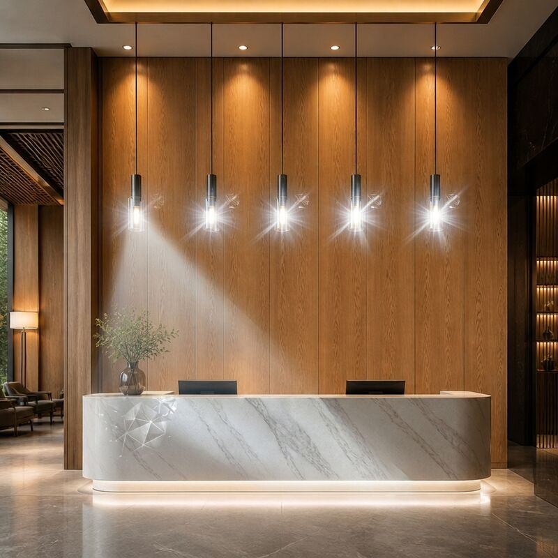 PVC Fire Retardant Soundproof Wood Grain Wall Panel 600mm UV Resistant for Hotel Villa