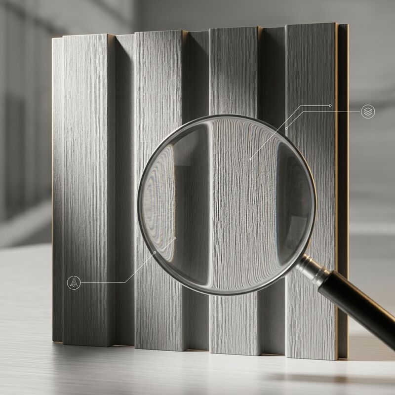 WPC Fire Retardant Soundproof Thermal Insulation Wall Panel Anti Corrosion for Exterior Cladding