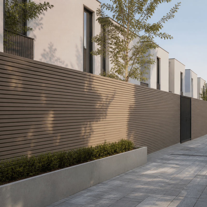 Commercial Grade WPC Great Wall Board 219x26mm for Exterior Wall Panel Cladding