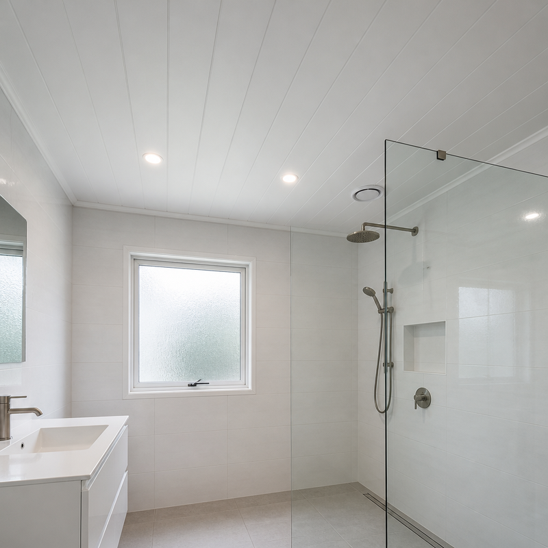 Moisture-Proof PVC Ceiling Panel 250mm Waterproof Hollow Interior Decoration Board